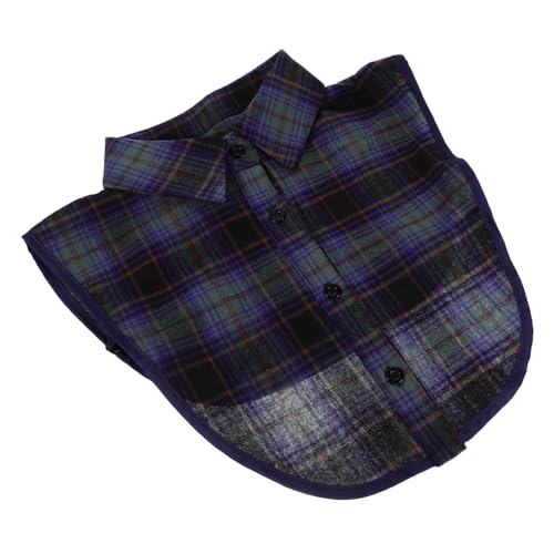 VALICLUD Karierter Fake-kragen Hemden Damen Blusen Bluse Einsatzkragen Gefälschter Abnehmbarer Kragen Falscher Kragen Des Hemdes Abnehmbarer Blusenkragen Hemdbluse Green Baumwolle VALICLUD Karierter Fake-kragen Hemden Damen Blusen Bluse Einsatzkragen Gefälschter Abnehmbarer Kragen Falscher Kragen Des Hemdes Abnehmbarer Blusenkragen Hemdbluse Green Baumwolle von VALICLUD