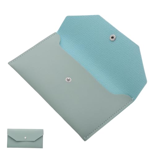 VALICLUD Slim Wallet Damen Kartenetui Robustem Pu Multifunktionales Portemonnaie Für Bargeld Karten Und Münzen Tragbare Geldbörse Im Minimalistischen Design von VALICLUD