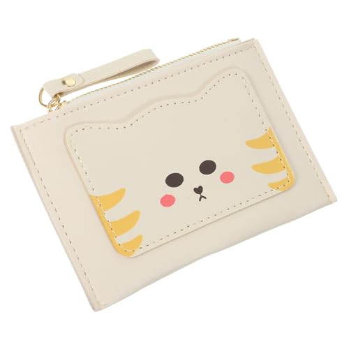 VALICLUD Kartenhalter Tasche Für Damen Multifunktionale Geldbörse Mit Reißverschluss Praktischer Münzbeutel Aus Pu Kompakt Für Unterwegs Für Reisen Und Alltag von VALICLUD