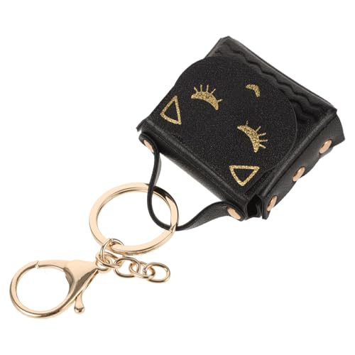 VALICLUD Katze Schlüsselanhänger Mit Mini-geldbörse Cartoon-Design Schlüsselanhänger Für Kleine Münzen Anhänger Aus Robustem Material Kompakte Tasche Zum Tragen von VALICLUD
