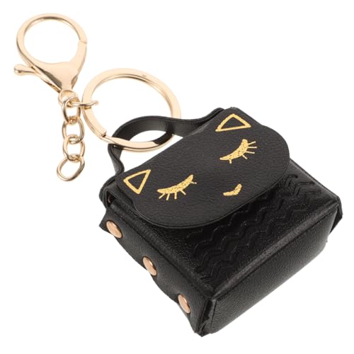 VALICLUD Schlüsselanhänger Mit Katzenmotiv Cartoon-Design Mini-geldbörse Anhänger Für Kleine Mädchen Süße Geld-Tasche Tragbar Organisierend von VALICLUD