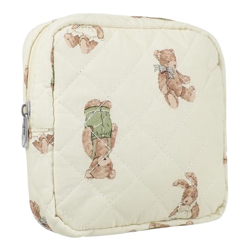 VALICLUD Kawaii Kosmetiktasche für Makeup Organizer mit Großem Fassungsvermögen Multifunktionale Toilettenbeutel für Reisen für Schmink und Periodenprodukte von VALICLUD