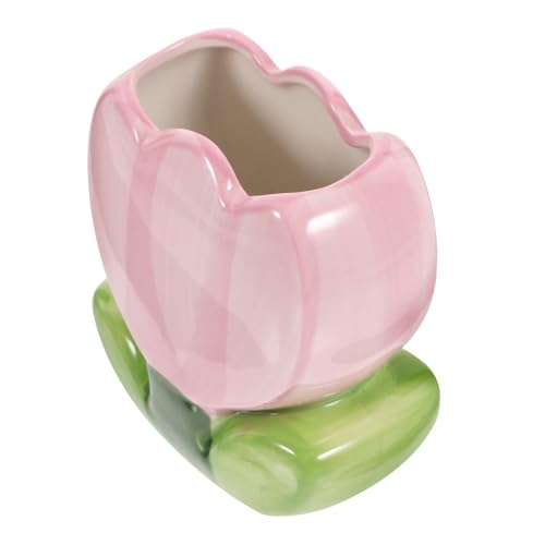 VALICLUD Keramik-stifthalter Für Schreibtisch Make-up-pinsel-organizer Stiftbehälter Desktop-aufbewahrungshalter Vielseitiger Stifthalter Leicht Zu Reinigen Pinselhalter Für Make-up von VALICLUD