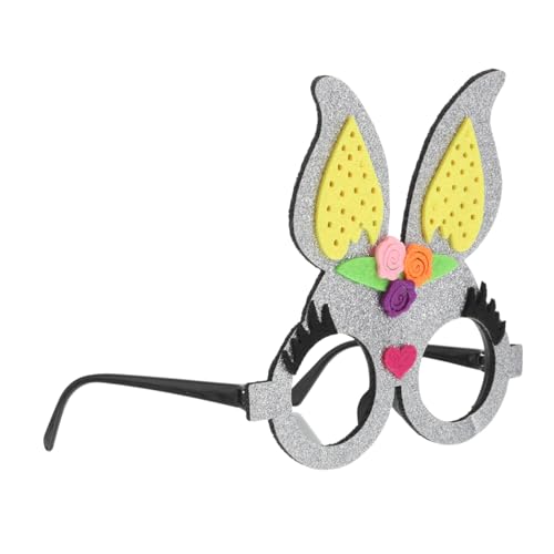VALICLUD Kids Bunny Gläser Für Ostern Verspielte Hasenbrille Für Partys Fotorequisiten Und Festliche Anlässe Leichte Und Komfortable Tierbrille Für Mädchen Und Erwachsene von VALICLUD