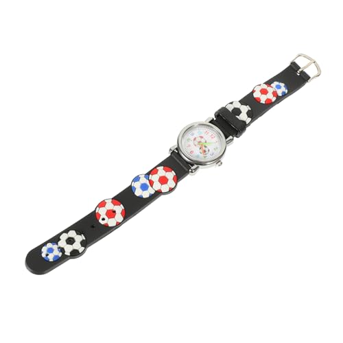 VALICLUD Kids Fußball Uhr Relief Handgelenk Uhr Für Jungen Einstellbares Design Für Geburtstagsgeschenke Und Freizeitaktivitäten Kinderfreundliches Material Präzise Zeitmessung von VALICLUD