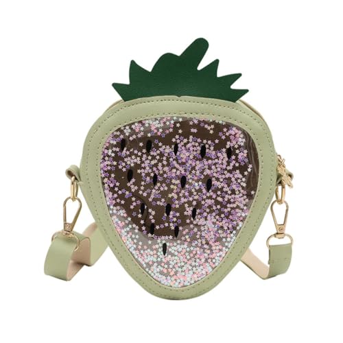 VALICLUD Tasche Crossbody Für Mädchen Mit Pailletten Junge Mädchen Umhängetasche Leichtgewichtig Geldbörse Mit Dekor Für Party Und Alltag von VALICLUD