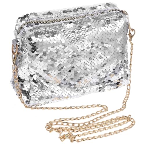 VALICLUD Umhängetaschen Für Jungen Und Mädchen Pailletten-schulter Und Mädchengurt von VALICLUD