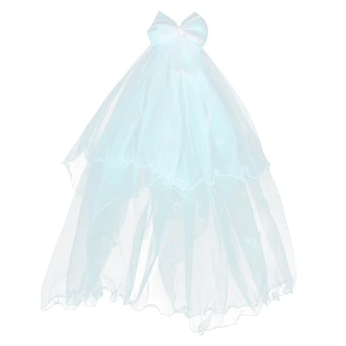 VALICLUD Mädchen Haaraccessoire Mit Schleier Und Haarklammer Elegantes Krönchen Für Geburtstagsfeiern Hochzeit Und Besondere Anlässe Vielseitig Kombinierbar Komfortabel Und Stilvoll von VALICLUD