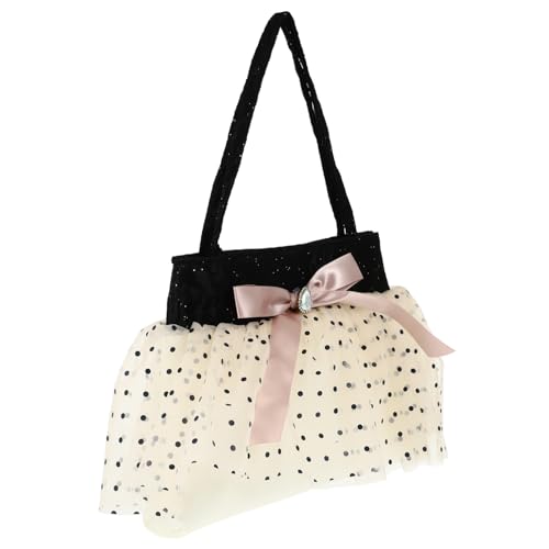 VALICLUD Kinderhandtasche Mädchen Geldbörse Süße Purse mit Praktischem Design Leicht Tragbar Stilvolles Mesh Muster als Geschenk für Kindergeburtstag und Weihnachten Maße von VALICLUD