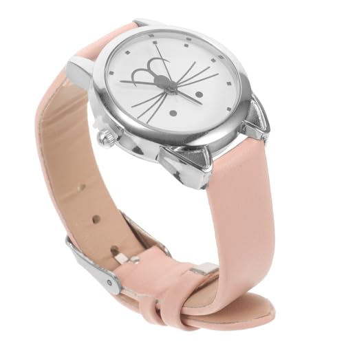 VALICLUD Kinderuhr mit Katze Watch Kinder Watch Spieluhr Kinderuhren für Mädchen Mädchenuhren im Alter von 11-15 Jahren Mädchenuhren im Alter von 11–15 Jahren Damenuhren süß Quarz Rosa von VALICLUD