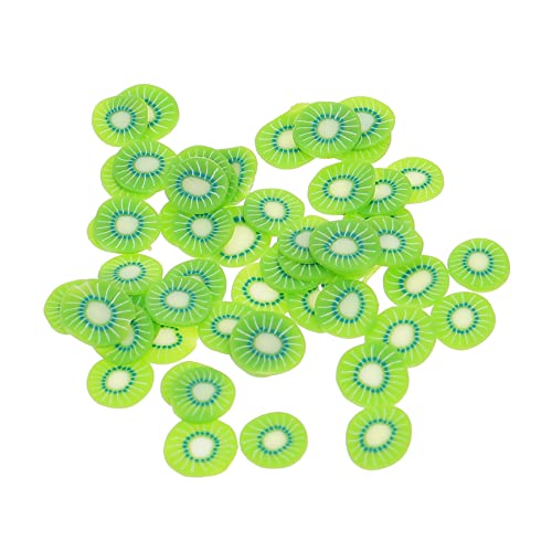 VALICLUD Kiwi Nail Art Patch Polieren Nagel Nägel Maniküre DIY Patch DIY-Patch für die Handyhülle DIY zubehör Handwerk machen Patch dekorativer Aufnäher für die Handyhülle Polymer-Ton von VALICLUD