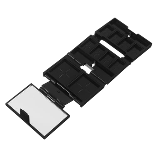 VALICLUD Leere Make-up-palette Mit Spiegel Faltbares Design Für Reisen Organizer Für Lidschatten Und Puder Kompakt Und Praktisch Für Täglichen Gebrauch von VALICLUD