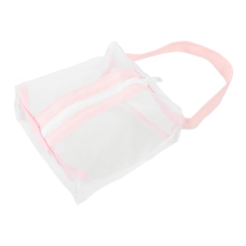 VALICLUD Reise-Make-up-Tasche Für Damen Kompakter Kosmetik-Organizer Aus Netzstoff Tragbar Atmungsaktiv Leicht von VALICLUD
