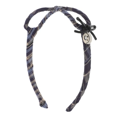 VALICLUD Klassische Brille Rahmen Stirnband Mit Bowknot Vintage Plaid Brille Rahmen Haarband -foto -requisite Für Frauen Geburtstag Hochzeitsfeier Gefälscht von VALICLUD