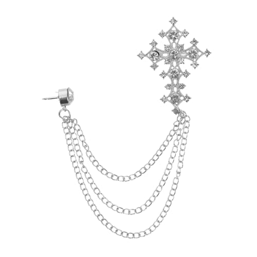 VALICLUD Kleiderkragen Clip Ketten Für Kleidung Quastenkragen Brosche Anzug Reversnadel Retro Brosche Punk Anstecknadeln Damen Kleidungszubehör Mädchen Retro VALICLUD Kleiderkragen Clip Ketten Für Kleidung Quastenkragen Brosche Anzug Reversnadel Retro Brosche Punk Anstecknadeln Damen Kleidungszubehör Mädchen Retro von VALICLUD