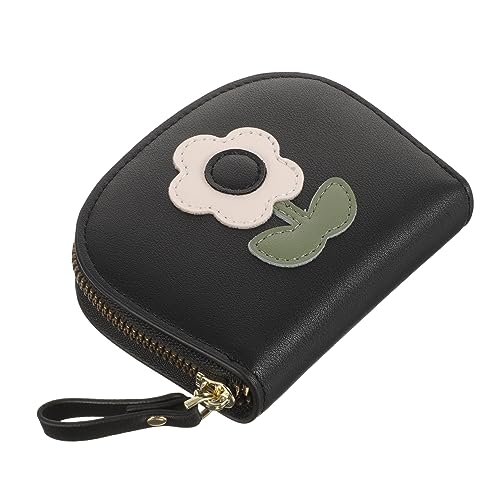 VALICLUD Kleine Damen Geldbörse PU mit Reißverschluss Multifunktionaler Kartenhalter für Reisen und Shopping Kompakt und Leicht für Aufbewahrung von Geld und Karten von VALICLUD