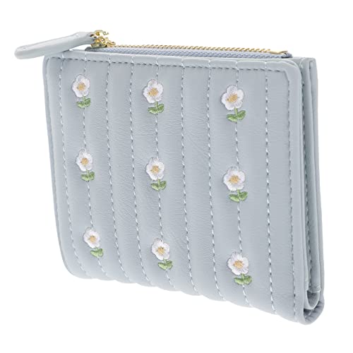 VALICLUD Kleine Damen Geldbörse Pu Schlüsselanhänger Kompaktes Münzfach Und Kartenetui Für Alltag Shopping Und Ausgehen von VALICLUD