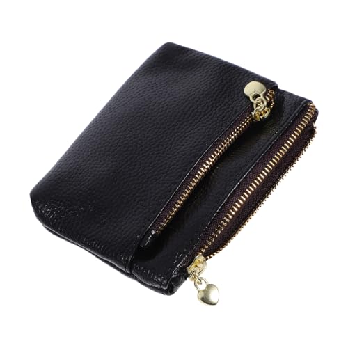 VALICLUD Kleine Damen-geldbörse Aus Kunstleder Mit Reißverschluss Wechselgeldfach Münzbörse Und Kartenetui Kompakt Und Elegant Für Tägliche Nutzung von VALICLUD