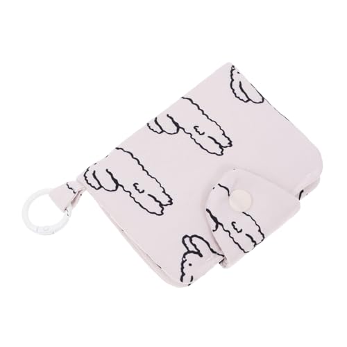 VALICLUD Kleine Geldbörse Damen Mehrschichtiges Kartenetui mit Münzfach und Schlüsselanhänger Weiches Portemonnaie für Karten Münzen Ohrhörer und Datenkabel Kompakt und Leicht für Schule von VALICLUD