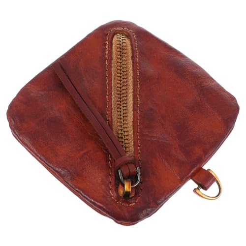 VALICLUD Kleine Geldbörse mit Münzfach für Herren und Damen Handgefertigte Robuste Business Brieftasche Multifunktional Weiches Material Kompakte Aufbewahrung für Karten und Bargeld von VALICLUD