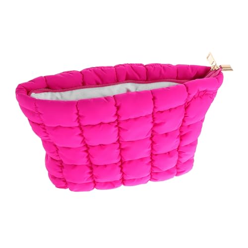 VALICLUD Reisetasche Aus Kleine Schminktasche Originelles Federmäppchen Ästhetische Make-up-Organizer-Tasche Tragbare Kulturbeutel Für Männer Und Frauen Gitterdesign Für Ordnung Leicht Und von VALICLUD