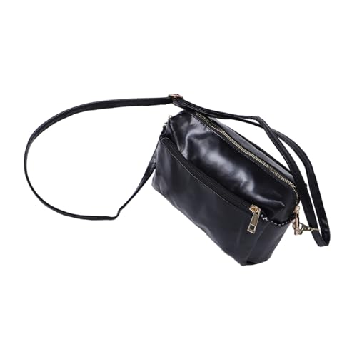 VALICLUD Kleine PU Crossbody Tasche Damen Mini Schultertasche mit Verstellbarem Ergonomischem Träger Kompakt und Elegant mit Mehreren Fächern für Alltag Reisen und Sommermode von VALICLUD