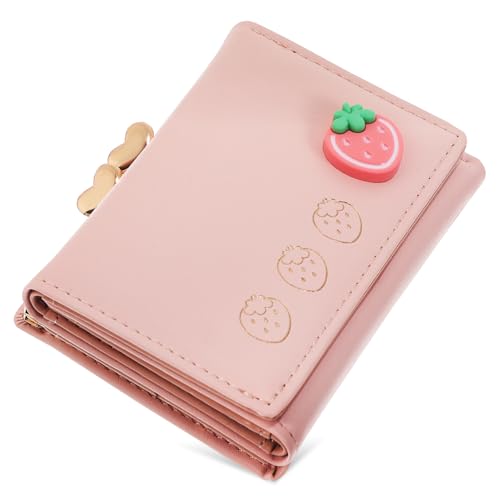 VALICLUD Kleine Pu Damen Geldbörse Im Cartoon-Design Praktischer Münz Und Kartenhalter Für Unterwegs Vielseitige Clutch Für Frauen Für Und Täglichen Gebrauch von VALICLUD