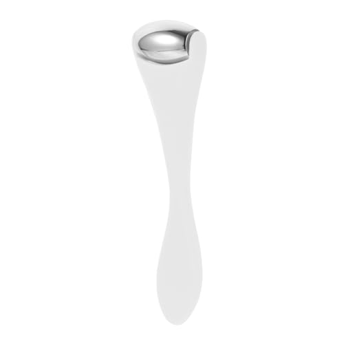VALICLUD Kleiner Augenmassagegerät Augencreme Roller Metall Massagegerät für Gesichts und Augenpflege Praktischer Augencreme Löffel mit Massageeffekt VALICLUD Kleiner Augenmassagegerät Augencreme Roller Metall Massagegerät für Gesichts und Augenpflege Praktischer Augencreme Löffel mit Massageeffekt von VALICLUD