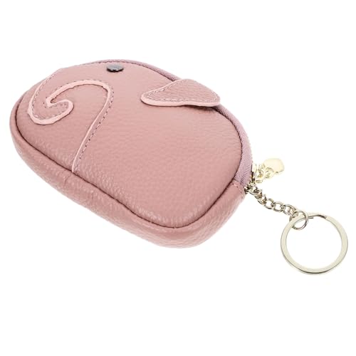 VALICLUD Schlüsselanhänger Tier Lustige Geldbörse Cartoon-Tier-Design Münzbörse Für Kleingeld Und Gefaltete Scheine Leicht Und Tragbar von VALICLUD