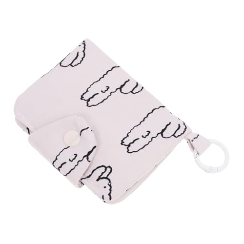 VALICLUD Kleines Damengeldbörse Schlüsselanhänger Mehrschichtiges Kartenetui Minimalistisch Weiches Material Leicht Tragbar Für Studenten Tasche Charm Münzfach von VALICLUD