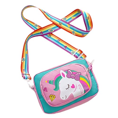 VALICLUD Kleines Mädchen Umhängetasche Einhorn Farbenfrohe Schultertasche Strapazierfähigem Oxford Praktische und Süße Handtasche für Kleinkinder für Snacks Modisches Accessoire für VALICLUD Kleines Mädchen Umhängetasche Einhorn Farbenfrohe Schultertasche Strapazierfähigem Oxford Praktische und Süße Handtasche für Kleinkinder für Snacks Modisches Accessoire für von VALICLUD