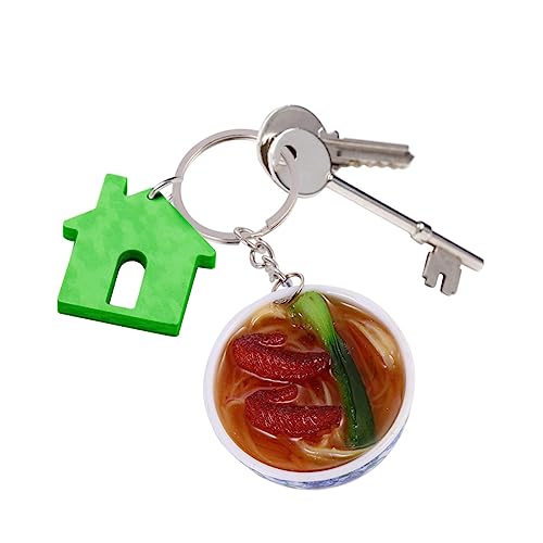 VALICLUD 6 Stück Simulierte Porzellanschüssel-Nudeln Schlüsselanhänger Für Jungen Und Mädchen Spielzeug Küchendekor Zufälliger Stil VALICLUD 6 Stück Simulierte Porzellanschüssel-Nudeln Schlüsselanhänger Für Jungen Und Mädchen Spielzeug Küchendekor Zufälliger Stil von VALICLUD