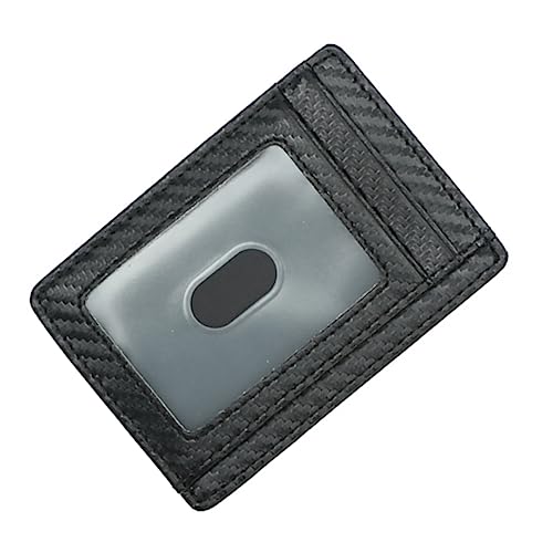 VALICLUD Kohlenstofffaser-kartenetui Mit RFID-Schutz Kompakte Geldbörse Für Karten Für Reisen Und Alltag Stilvolles Design Für Männer Als Zu Besonderen Anlässen von VALICLUD