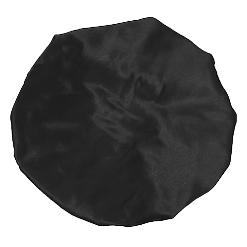 VALICLUD Komfortable Satin Schlafmütze Für Frauen Doppellagige Haarhaube Mit Verstellbarem Verschluss Für Nachtpflege Und Chemotherapie Schützt Das Haar Vor Bruch von VALICLUD