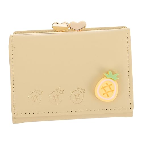 VALICLUD Kompakte Faltbare Geldbörse Pu Münzfach Und Fächern Für Kreditkarten Id Und Visitenkarten Für Unterwegs Aufbewahrung Kleiner Gegenstände von VALICLUD