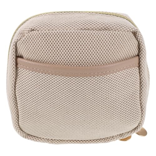 VALICLUD Kompakte Kosmetiktasche mit Fächern Leichter Kulturbeutel aus Robustem Polyester mit Reißverschluss für Damen Reise Alltag und Kurze Geschäftsreisen von VALICLUD