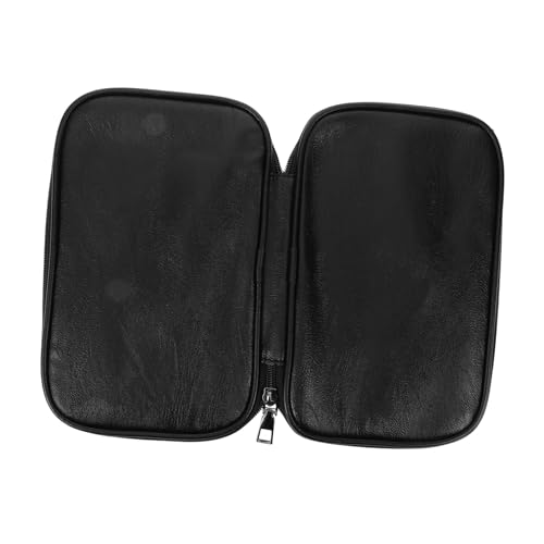 VALICLUD Kompakte Tragbare Kosmetiktasche Damen PU mit Reißverschluss Multifunktionaler Make Up Organizer für Reisen Hautpflege und Tägliche Aufbewahrung für Business und Freizeit von VALICLUD