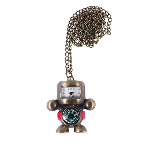 VALICLUD Kompass Roboter Taschenuhr Mit Schlüsselanhänger Multifunktionale Halskette Kreative Und Stilvolle Uhr Langlebig Und Sicher Einfach Abzulesen Für Unterwegs VALICLUD Kompass Roboter Taschenuhr Mit Schlüsselanhänger Multifunktionale Halskette Kreative Und Stilvolle Uhr Langlebig Und Sicher Einfach Abzulesen Für Unterwegs von VALICLUD