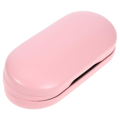 VALICLUD Kontaktlinsenbehälter Aus Hochwertigem Pu Tragbar Für Brillen Und Linsen Doppellagig Praktisch Für Haushalt Und Reisen von VALICLUD