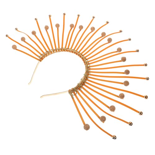 VALICLUD Kopfschmuck Krone Sunburst Kronen-stirnband Sonnenstrahlen-kopfschmuck Für Damen Partykostüme Und Themenveranstaltungen von VALICLUD