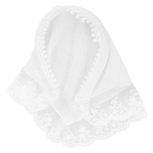 VALICLUD Haarband Für Damen Leichtes Stirnband Im Pastoralstil Haartuch Mit Schal Süßer Stil Bandana-stirnband Für Frauen von VALICLUD