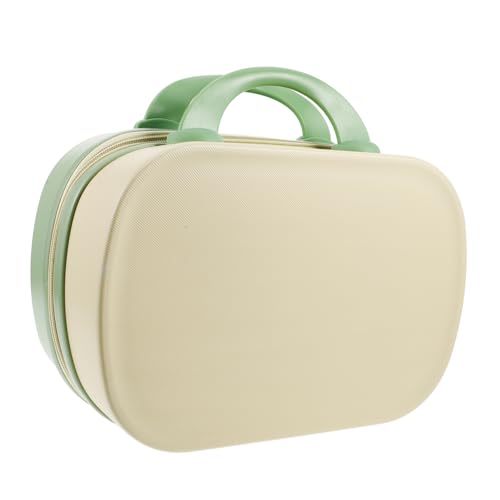 VALICLUD Portable Makeup Organizer Kosmetiktasche Leichtes Reiseetui Für Kosmetik Mit Großem Design Gelb Und Grün Für Makeup Artists VALICLUD Portable Makeup Organizer Kosmetiktasche Leichtes Reiseetui Für Kosmetik Mit Großem Design Gelb Und Grün Für Makeup Artists von VALICLUD