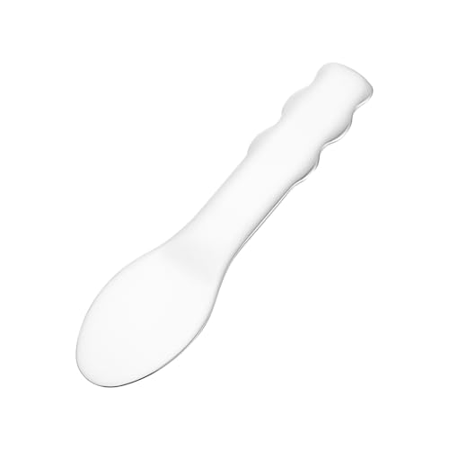 VALICLUD Kosmetikspatel aus Praktischer Gesichtscreme Löffel und Massage Stick Rostfrei Hygienisch für Augencreme Gesichtsmaske Cremeentnahme und Sanfte Hautpflege von VALICLUD