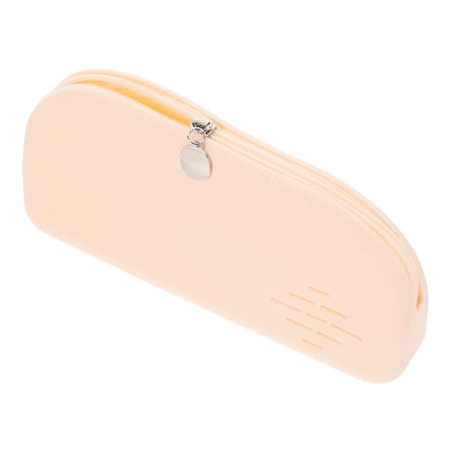 VALICLUD Kosmetiktasche Die Make-up-Organizer Make-up-Werkzeugtasche Fall Make-up-Reisekoffer Behälter für Make-up-Pinsel Bürstenhalter Make-up-Pinsel-Aufbewahrungshalter Kieselgel Beige von VALICLUD