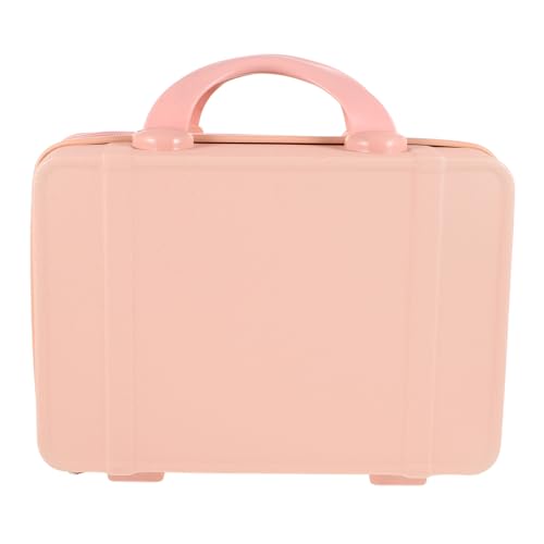 VALICLUD Mini-reisekoffer 14 Zoll Make-up-Tasche Für Damen Stilvoller Tragbarer Kosmetikkoffer Reise-Organizer Farbenfroher Koffer von VALICLUD