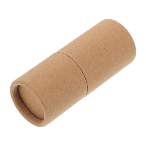 VALICLUD Kraftpapier Kartonröhre Ätherische Öl Roll Flaschen Aufbewahrungsbox Stabil Stoßfest Geschenkverpackung Papierhülse für Kosmetik und Bastelbedarf von VALICLUD