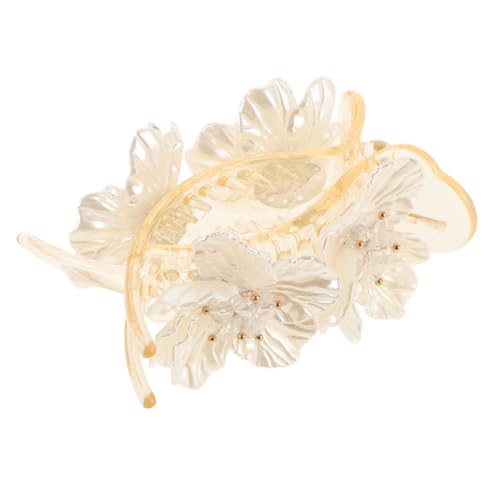 VALICLUD Haarklammern Für Frauen Große Haarklammer Mit Blumen-design Haarschmuck Aus Hochwertigem Material Geeignet Für Dickes Feines Und Langes Haar Für Partys Zeremonien Geburtstage von VALICLUD