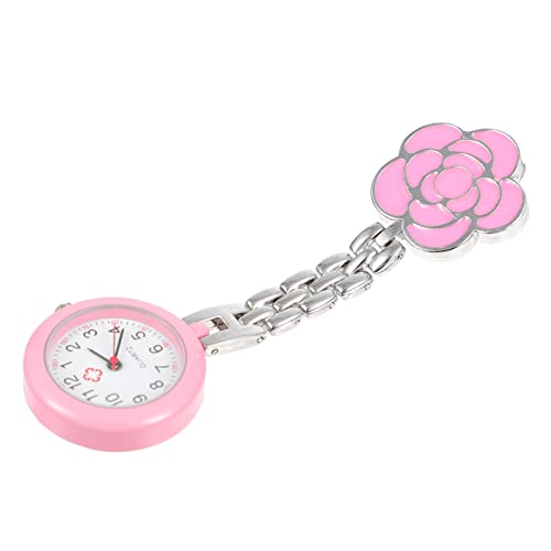 VALICLUD Krankenschwester Taschenuhr Hängeuhr Mit Quarzwerk Für Studenten Und Küche Einziehbare Taschenuhr Zum Anklipsen von VALICLUD