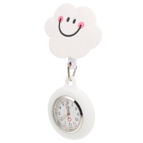VALICLUD Krankenschwester Taschenuhr Mit Clip Cartoon Design Elastisch Praktische Fob Uhr Für Pflegeberufe Digitaluhr Für Damen Und Herren Hochwertige Verarbeitung Und Langlebig von VALICLUD