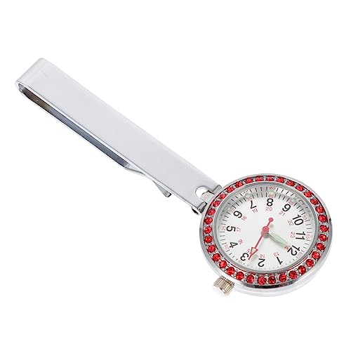 VALICLUD Taschenuhr Mit Clip Elegante Und Praktische Uhr Für Pflegekräfte Aus Hochwertigem Zinklegierungsmaterial Für Damen Im Medizinischen Bereich von VALICLUD